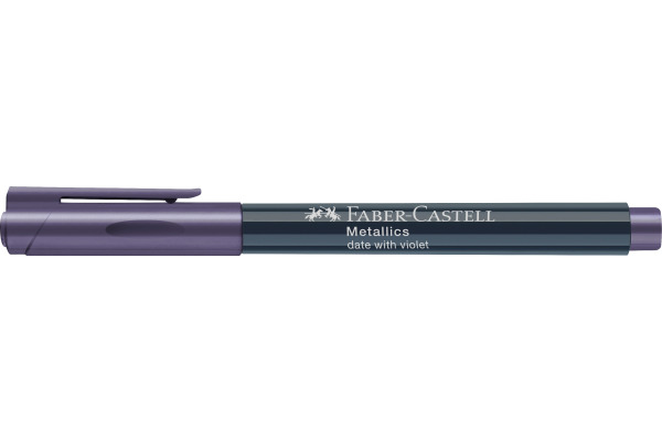 FABER-CA. Metallics Marker 1.5 mm 160736 Date with violet