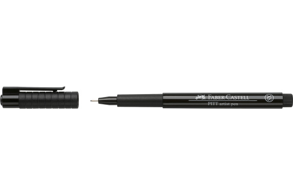 FABER-CASTELL Pitt Artist Pen XS 0.1 mm 167099 schwarz