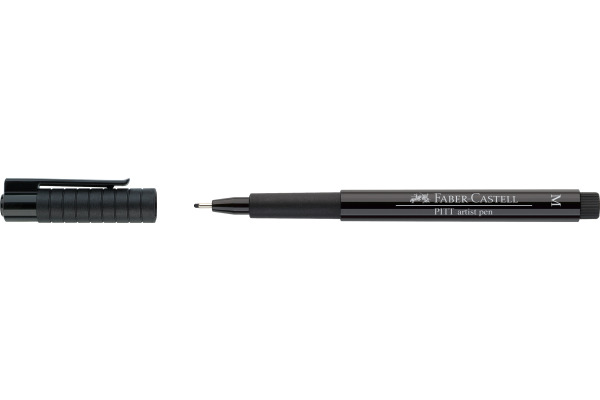 FABER-CA. Pitt Artist Pen M 0.65-0.75mm 167399 schwarz