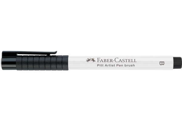 FABER-CA. Pitt Artist Pen Brush 2.5mm 167401 weiss