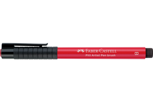 FABER-CA. Pitt Artist Pen Brush 2.5mm 167421 geraniumrot hell