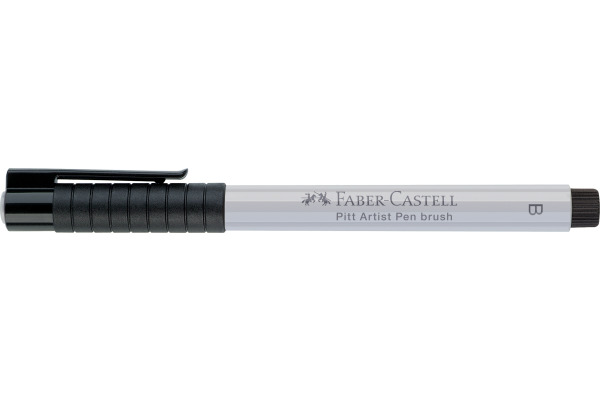 FABER-CA. Pitt Artist Pen Brush 2.5mm 167430 kaltgrau I