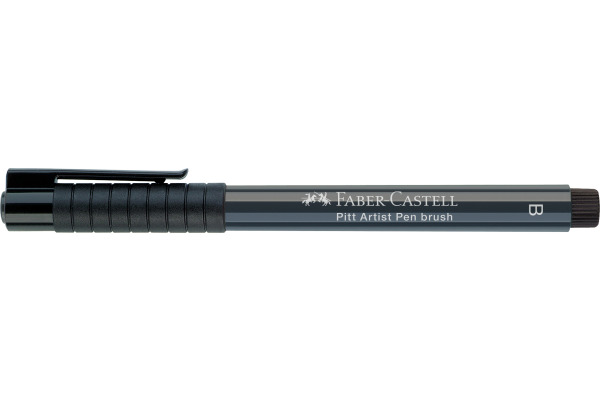 FABER-CA. Pitt Artist Pen Brush 2.5mm 167435 kaltgrau VI