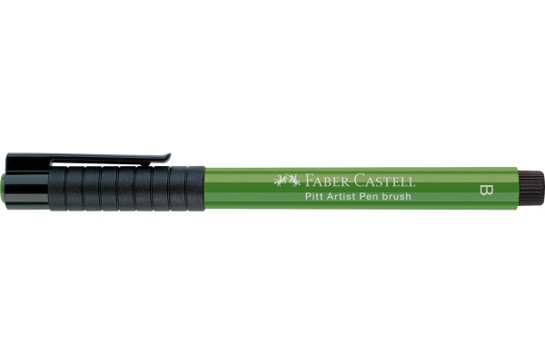 FABER-CA. Pitt Artist Pen Brush 2.5mm 167467 permanent grün oliv