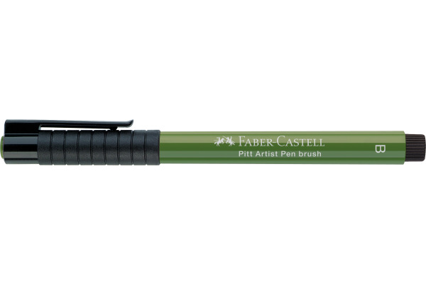 FABER-CA. Pitt Artist Pen Brush 2.5mm 167476 chromoxydgrün stumpf
