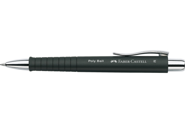 FABER-CASTELL Kugelschreiber POLY BALL 0.5mm 241199 schwarz
