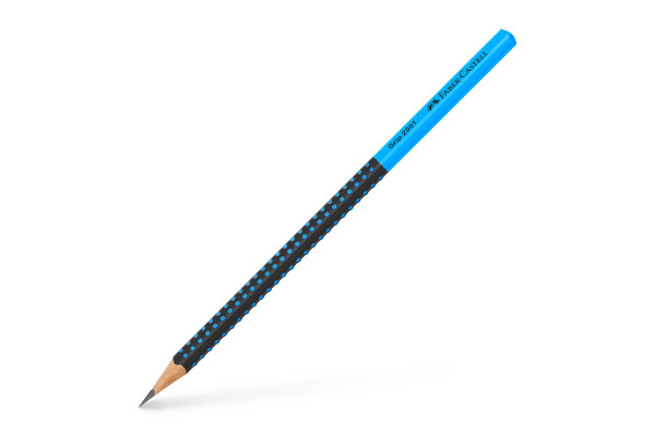 FABER-CA. Bleistift Grip 2001 HB 517010 Two Tone schwarz/blau