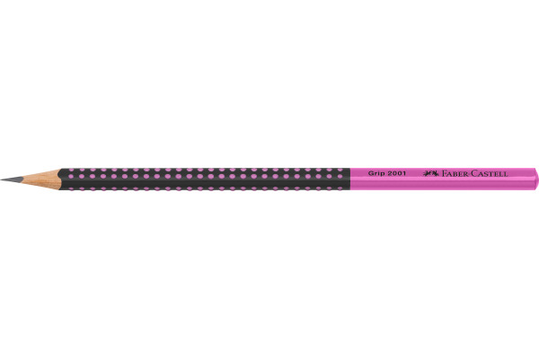 FABER-CA. Bleistift Grip 2001 HB 517011 Two Tone schwarz/pink
