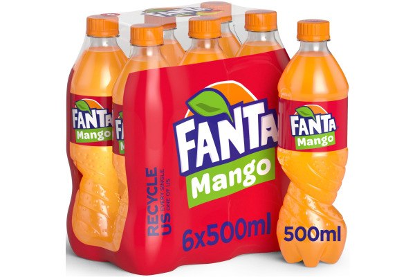 FANTA Mango, Pet 400000663 50 cl, 6 Stk.