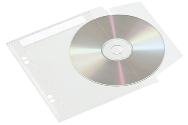 FAVORIT CD/DVD Zeigetaschen 60276 transparent 10 Stück