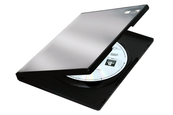 FELLOWES DVD Cases 83357 schwarz 5 Stück
