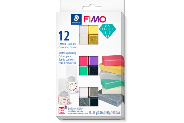 FIMO Modelliermasse Effect 12x25g 8013C12-1