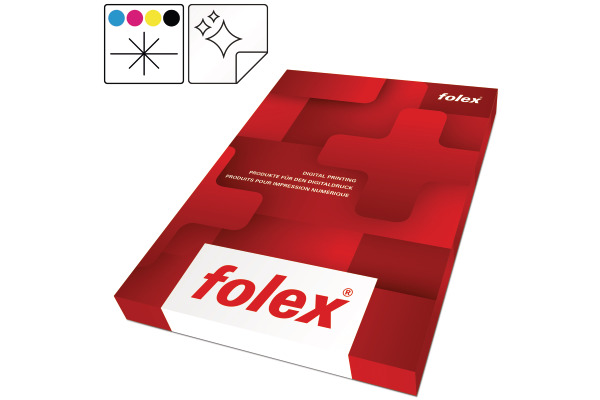 FOLEX Farblaser-Folie CLP/PCL A4 2999C.050 selbstklebend 50 Folien