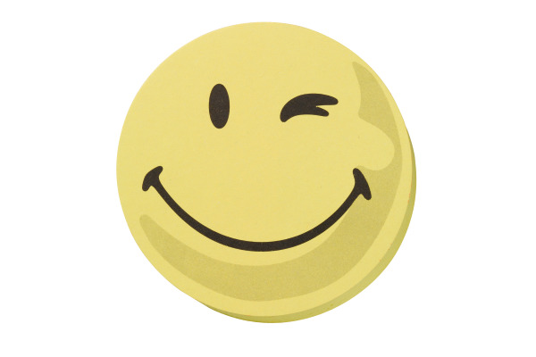 FRANKEN Moderationskarte UMZ 10 S1 Smile positiv cm9,5cm /gelb