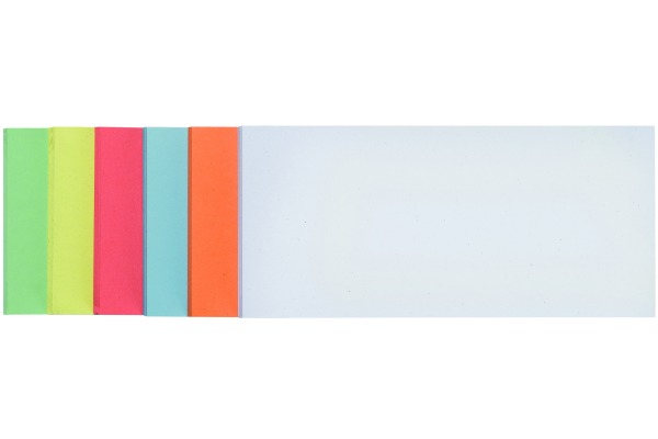 FRANKEN Moderationskarte Rechteck UMZH 1020 9,5x20,5cm, farblich ass.