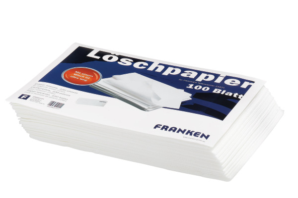 FRANKEN Löschpapier Z1925 Tafelwischer Z1921 100 B.