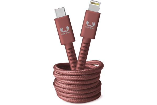 FRESH´N R USB C-Lightning 2CLC200SR 2m Safari Red