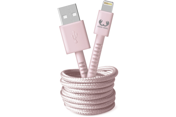 FRESH´N R USB A-Lightning 2ULC200SP 2m Smokey Pink