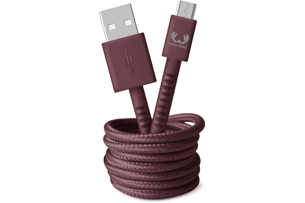 FRESH´N R USB A to Micro USB 2UMC200DM 2m Deep Mauve