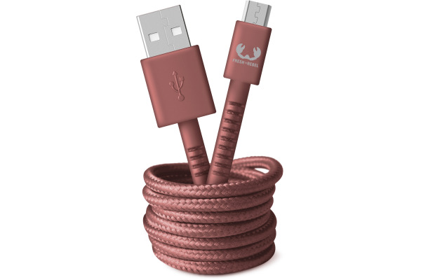 FRESH´N R USB A to Micro USB 2UMC200SR 2m Safari Red