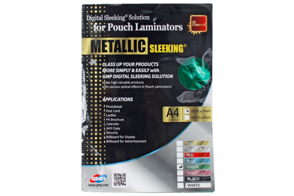 GMP Metallic Sleeking A4 443295 grün 20 Stück
