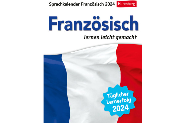 HARENBERG Abreisskal. Französisch 2024 2110900 DE 12.5x16cm