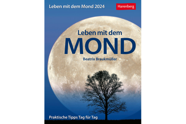 HARENBERG Abreisskal. Leben m. Mond 2024 2899300 DE 12.5x16cm