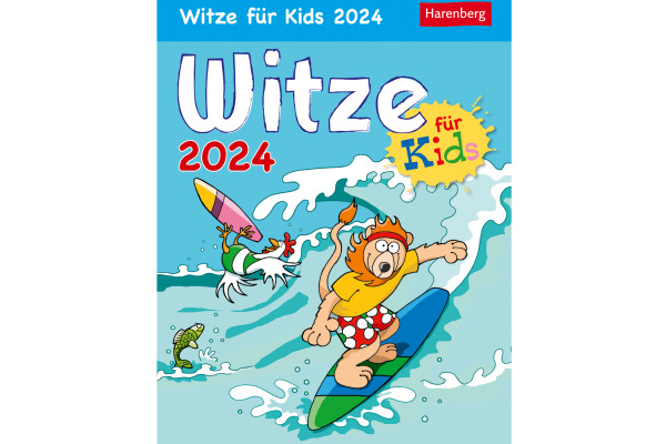 HARENBERG Abreisskal. Witze Kids 2024 3309851 DE 12.5x16cm