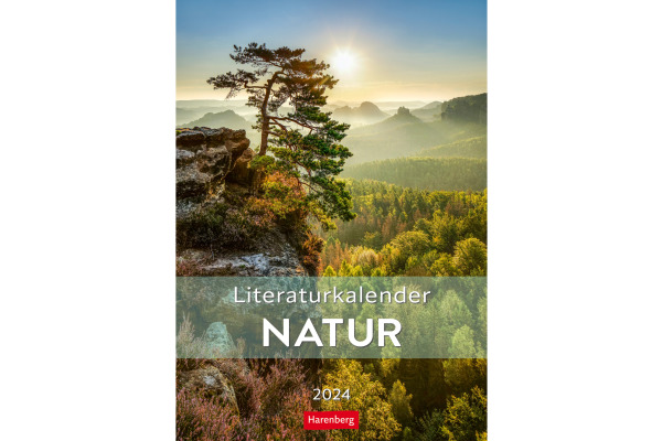 HARENBERG Literaturkalender Natur 2024 3310174 DE 25x35.5cm