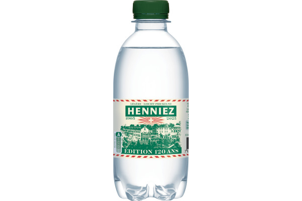 HENNIEZ grün, wenig Kohlensäure 12539376 33 cl, 24 Stk.