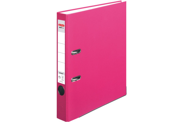 HERLITZ Ordner maX.file A4 5cm 11053691 Pink protect