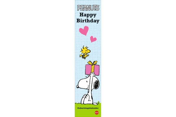 Geburtstagskalender Peanuts 11x49cm
