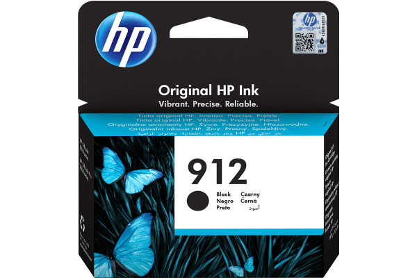 HP Tintenpatrone 912 schwarz 3YL80AE OfficeJet 8010/8020 300 S.