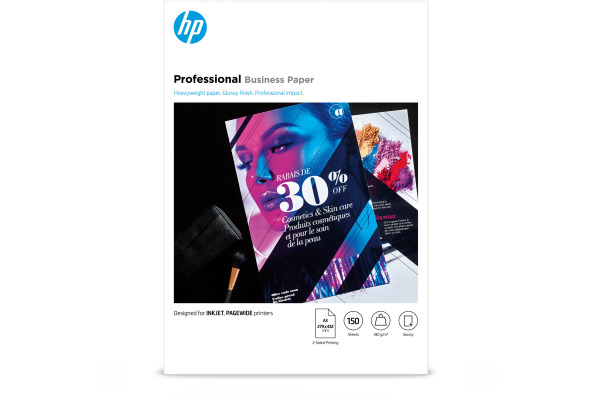 HP Professional FSC Paper A3 7MV84A Multiuse Glossy 180g 150 B.