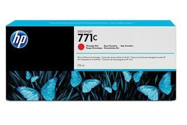 HP Tintenpatrone 771C chrom. red B6Y08A DesignJet Z6200 775ml