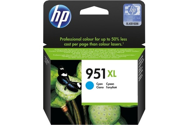HP Tintenpatrone 951XL cyan CN046AE OfficeJet Pro 8100 1500 S.