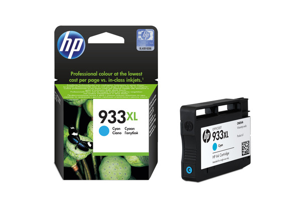 HP Tintenpatrone 933XL cyan CN054AE OfficeJet 6700...