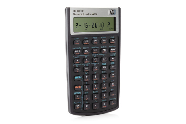 HP Calculator 10BII+ Financial HP-10BII+ International Edition