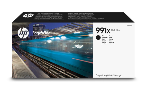 HP PW-Cartridge 991X schwarz M0K02AE PageWide Pro 755/772 20´000 S.
