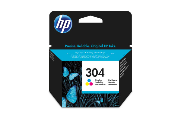 HP Tintenpatrone 304 color N9K05AE DeskJet 3720 30 100...