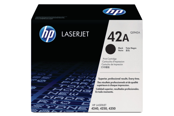 HP Toner-Modul 42A schwarz Q5942A LaserJet 4250/4350 10´000 S.