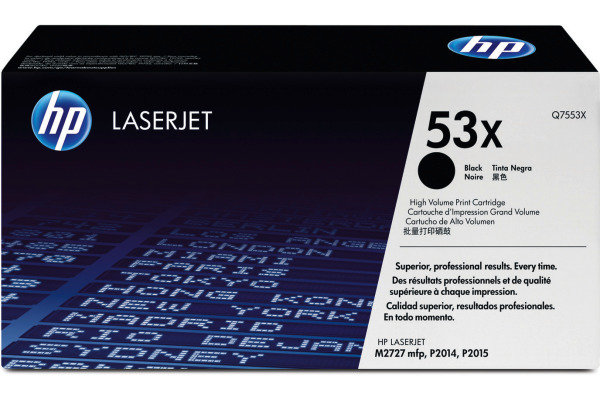 HP Toner-Modul 53X schwarz Q7553X LaserJet P2015 7000 Seiten