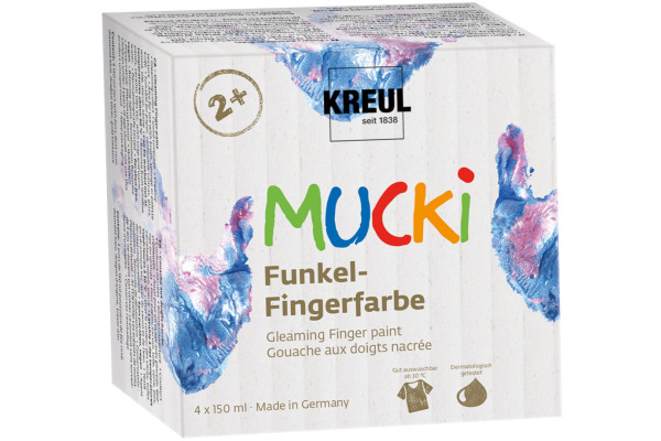 I AM CREA Funkel-Fingerfarben Mucki 2318 Wild & Free