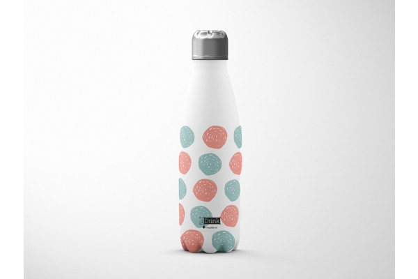 I-DRINK Thermosflasche 500ml ID0007 dots