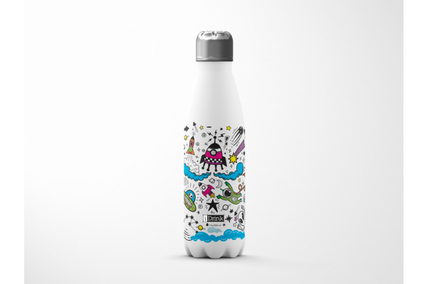 I-DRINK Thermosflasche 500ml ID0018 Space