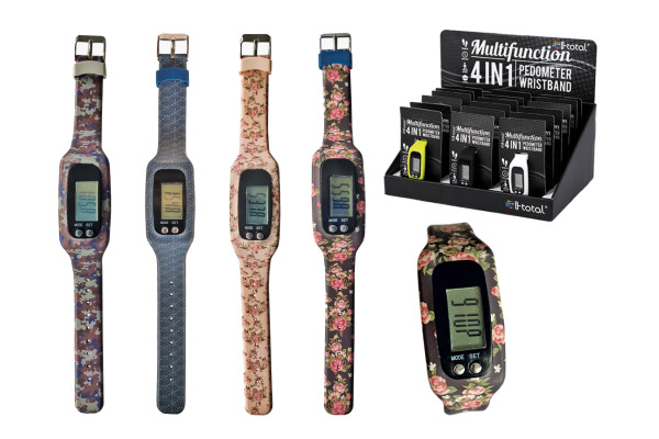 I-TOTAL Touch Uhr lang floral CM3309 ass.