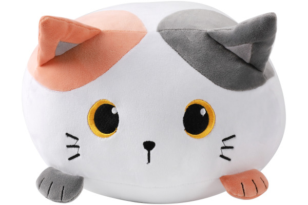 I-TOTAL Kissen 33x35x18cm XL2207 Cat orange