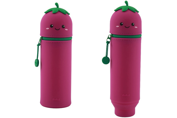 I-TOTAL Silikonetui XL2485B Ellie Eggplant