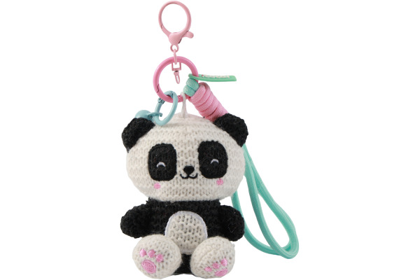I-TOTAL Schlüsselanhänger gehäkelt XL3451 Panda