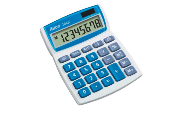 IBICO Calculatrice 208X IB410062 8 chiffres
